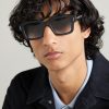 + The Great Frog Square-Frame Acetate and Silver-Tone Sunglasses - OU