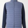 Winsome Hybrid Tech-Jersey and Quilted Shell Jacket