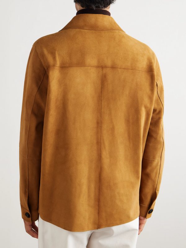 Montedoro Suede Overshirt - BK Montedoro Suede Overshirt - BK