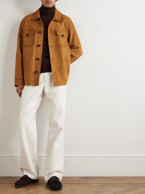 Montedoro Suede Overshirt - OU Montedoro Suede Overshirt - OU