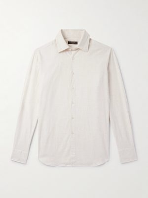 Glanshirt Slim-Fit Cotton-Twill Shirt Glanshirt Slim-Fit Cotton-Twill Shirt