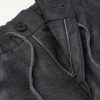 Tapered Pleated Virgin Wool-Flannel Drawstring Trousers - E1