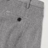 Straight-Leg Pleated Wool-Blend Flannel Suit Trousers - CU Straight-Leg Pleated Wool-Blend Flannel Suit Trousers - CU