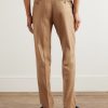 Slim-Fit Wool and Cashmere-Blend Twill Suit Trousers - BK Slim-Fit Wool and Cashmere-Blend Twill Suit Trousers - BK