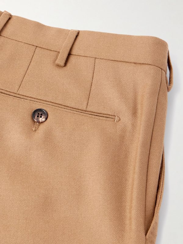 Slim-Fit Wool and Cashmere-Blend Twill Suit Trousers - CU Slim-Fit Wool and Cashmere-Blend Twill Suit Trousers - CU
