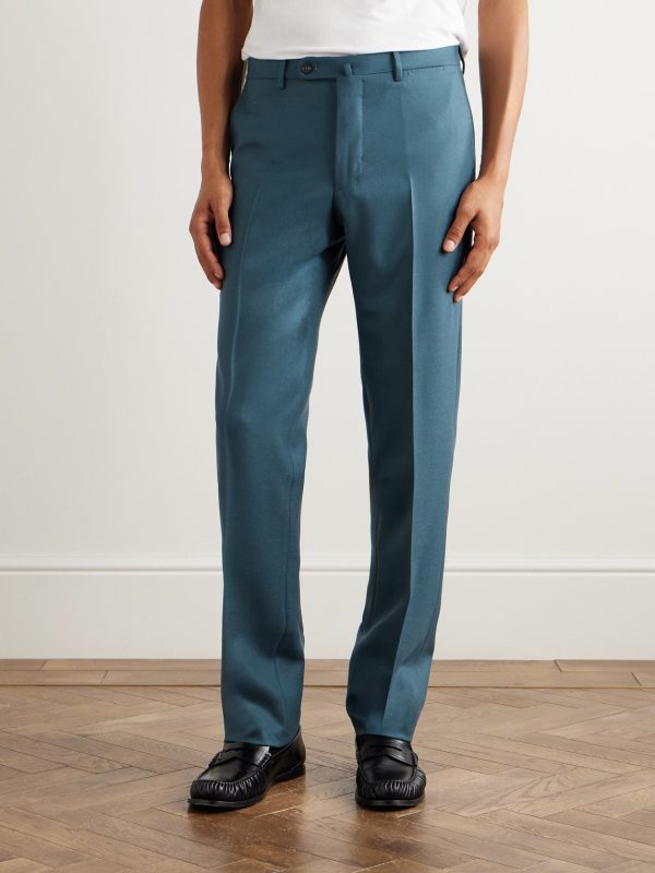 Slim-Fit Wool and Cashmere-Blend Twill Suit Trousers - FR Slim-Fit Wool and Cashmere-Blend Twill Suit Trousers - FR