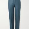 Slim-Fit Wool and Cashmere-Blend Twill Suit Trousers Slim-Fit Wool and Cashmere-Blend Twill Suit Trousers