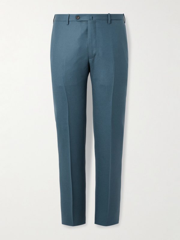 Slim-Fit Wool and Cashmere-Blend Twill Suit Trousers Slim-Fit Wool and Cashmere-Blend Twill Suit Trousers