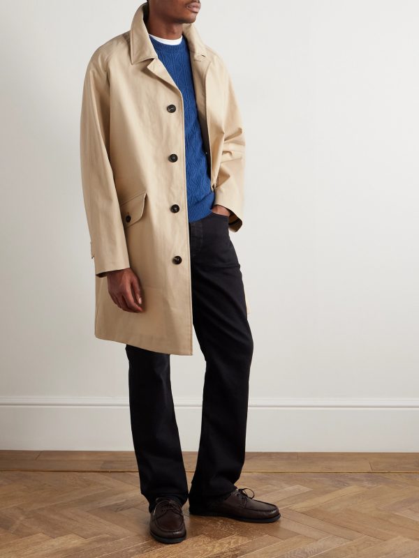 TeknoSartorial Coated-Cotton Coat - OU TeknoSartorial Coated-Cotton Coat - OU