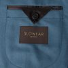 Slim-Fit Wool-Blend Flannel Blazer - E1 Slim-Fit Wool-Blend Flannel Blazer - E1