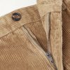 Straight-Leg Cotton-Blend Corduroy Trousers - E1