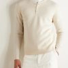 Zanone Slim-Fit Ribbed Virgin Wool Henley T-Shirt - FR Zanone Slim-Fit Ribbed Virgin Wool Henley T-Shirt - FR