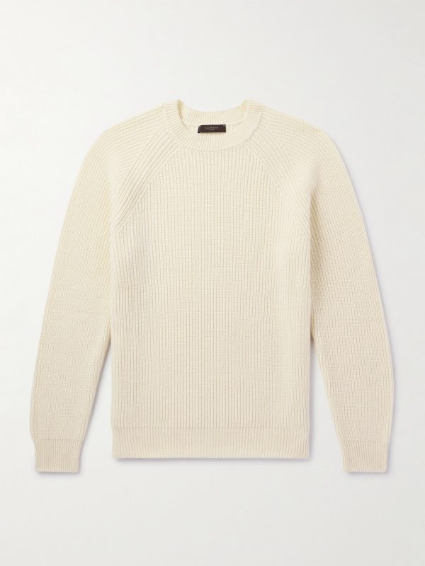 Ribbed Cashmere Sweater Ribbed Cashmere Sweater