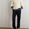 Ribbed Cashmere Sweater - OU Ribbed Cashmere Sweater - OU