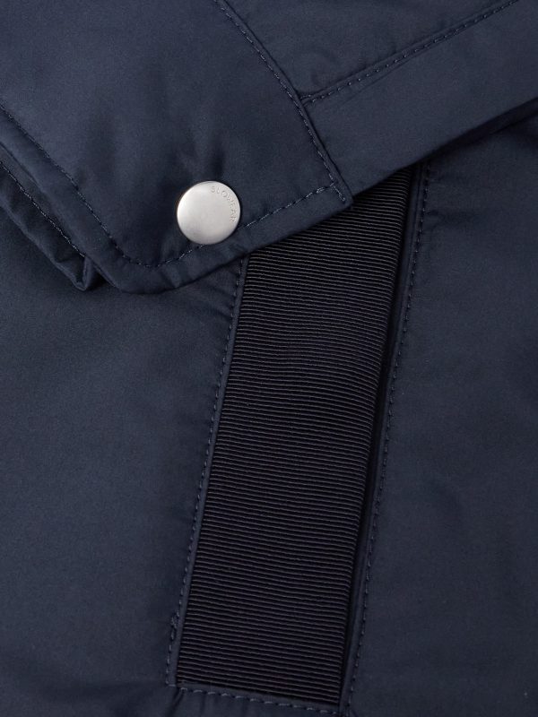 Teknosartorial Grosgrain-Trimmed Padded Shell Overshirt - E1 Teknosartorial Grosgrain-Trimmed Padded Shell Overshirt - E1