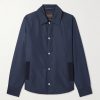 Teknosartorial Grosgrain-Trimmed Padded Shell Overshirt Teknosartorial Grosgrain-Trimmed Padded Shell Overshirt