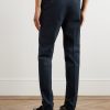 Slim-Fit Cotton-Blend Gabardine Trousers - BK Slim-Fit Cotton-Blend Gabardine Trousers - BK