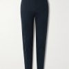 Slim-Fit Cotton-Blend Gabardine Trousers Slim-Fit Cotton-Blend Gabardine Trousers