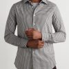 Slim-Fit Gingham Cotton-Flannel Shirt - FR Slim-Fit Gingham Cotton-Flannel Shirt - FR