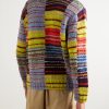 Scrap Patchwork Cotton-Blend Sweater - BK Scrap Patchwork Cotton-Blend Sweater - BK