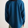 Wool and Cashmere-Blend Twill Shirt - BK Wool and Cashmere-Blend Twill Shirt - BK