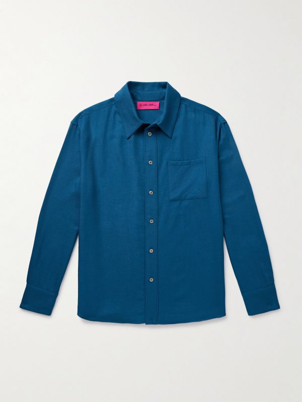 Wool and Cashmere-Blend Twill Shirt Wool and Cashmere-Blend Twill Shirt