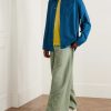 Wool and Cashmere-Blend Twill Shirt - OU Wool and Cashmere-Blend Twill Shirt - OU