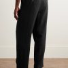 Norm Straight-Leg Wool and Cashmere-Blend Twill Trousers - BK Norm Straight-Leg Wool and Cashmere-Blend Twill Trousers - BK