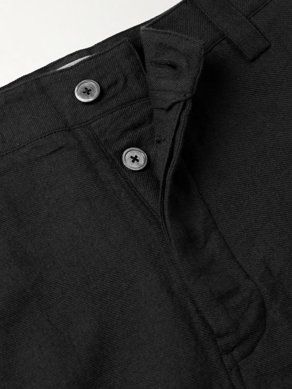 Norm Straight-Leg Wool and Cashmere-Blend Twill Trousers - E1 Norm Straight-Leg Wool and Cashmere-Blend Twill Trousers - E1