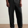 Norm Straight-Leg Wool and Cashmere-Blend Twill Trousers - FR Norm Straight-Leg Wool and Cashmere-Blend Twill Trousers - FR