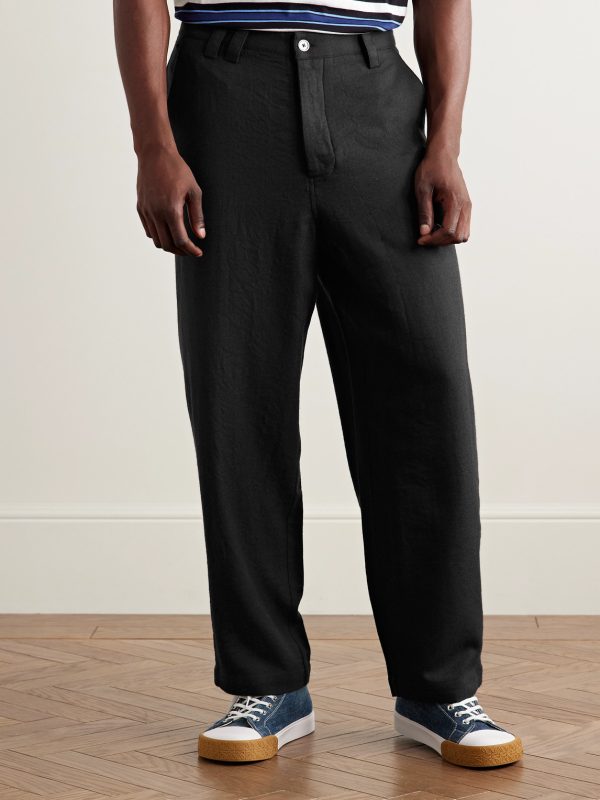 Norm Straight-Leg Wool and Cashmere-Blend Twill Trousers - FR Norm Straight-Leg Wool and Cashmere-Blend Twill Trousers - FR