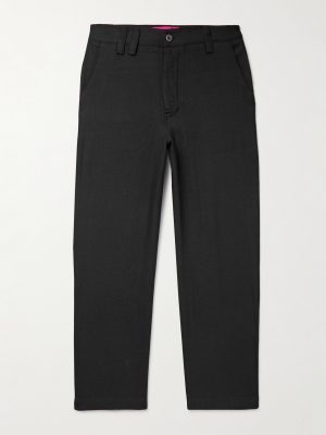 Norm Straight-Leg Wool and Cashmere-Blend Twill Trousers Norm Straight-Leg Wool and Cashmere-Blend Twill Trousers