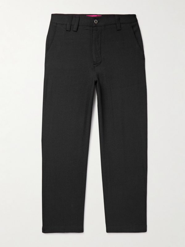 Norm Straight-Leg Wool and Cashmere-Blend Twill Trousers Norm Straight-Leg Wool and Cashmere-Blend Twill Trousers