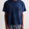 Sunbleached Cotton and Cashmere-Blend Jersey T-Shirt - FR Sunbleached Cotton and Cashmere-Blend Jersey T-Shirt - FR