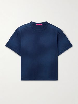 Sunbleached Cotton and Cashmere-Blend Jersey T-Shirt Sunbleached Cotton and Cashmere-Blend Jersey T-Shirt
