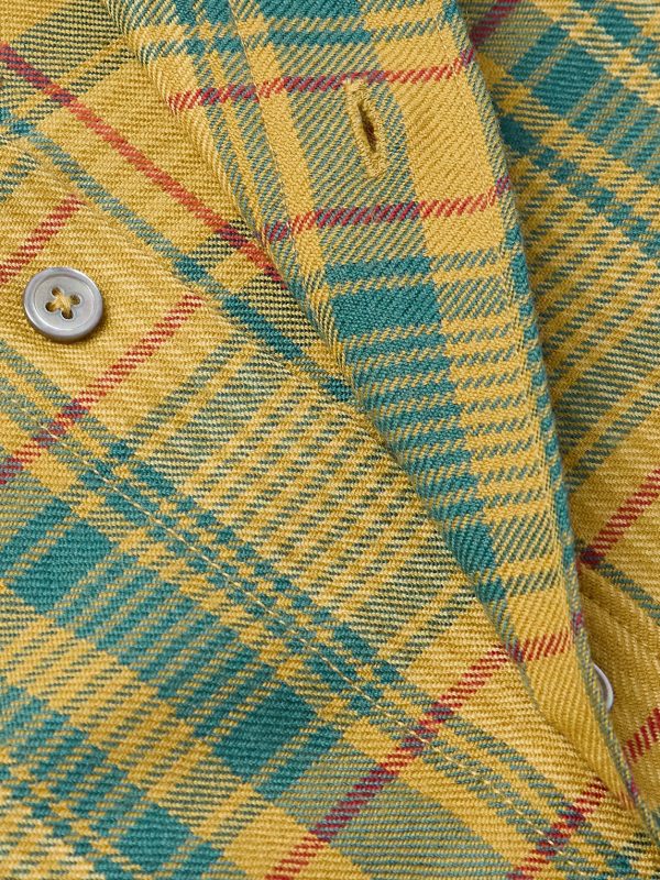 Pashmina Checked Wool and Cashmere-Blend Shirt - CU Pashmina Checked Wool and Cashmere-Blend Shirt - CU