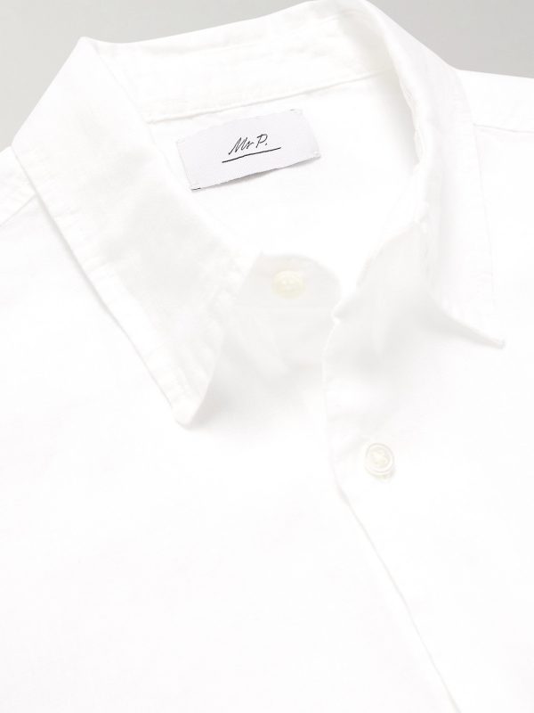 Garment-Dyed Linen Shirt - CU