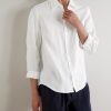 Garment-Dyed Linen Shirt - FR