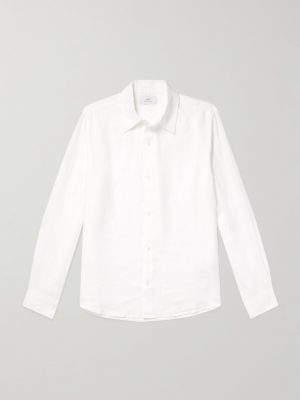 Garment-Dyed Linen Shirt