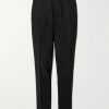 Slim-Fit Twill-Trimmed Wool Tuxedo Trousers Slim-Fit Twill-Trimmed Wool Tuxedo Trousers