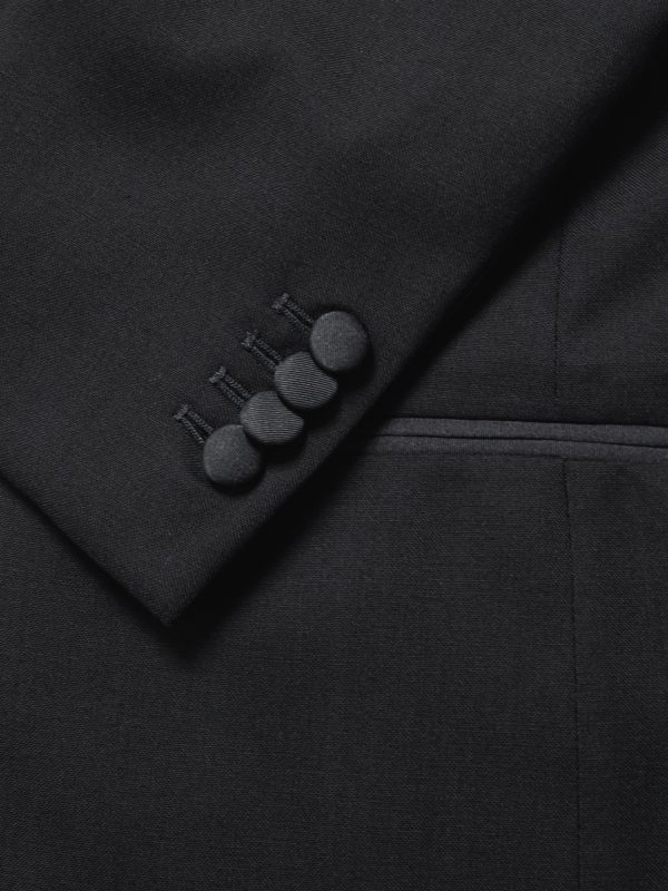 Slim-Fit Satin-Trimmed Wool Tuxedo Jacket - CU Slim-Fit Satin-Trimmed Wool Tuxedo Jacket - CU