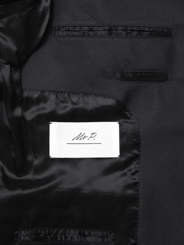 Slim-Fit Satin-Trimmed Wool Tuxedo Jacket - E2 Slim-Fit Satin-Trimmed Wool Tuxedo Jacket - E2
