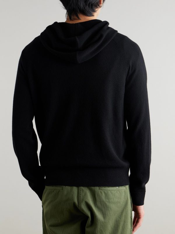 Mitchell Cashmere Hoodie - BK Mitchell Cashmere Hoodie - BK
