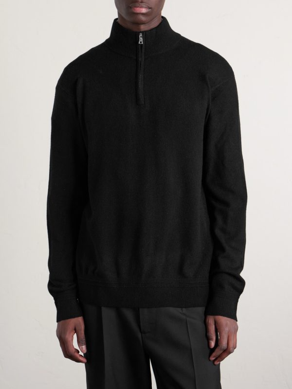 James Cashmere Half-Zip Sweater - FR