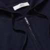 Wool and Cashmere-Blend Zip-Up Hoodie - CU Wool and Cashmere-Blend Zip-Up Hoodie - CU