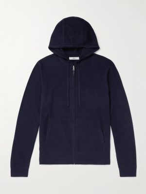 Wool and Cashmere-Blend Zip-Up Hoodie Wool and Cashmere-Blend Zip-Up Hoodie