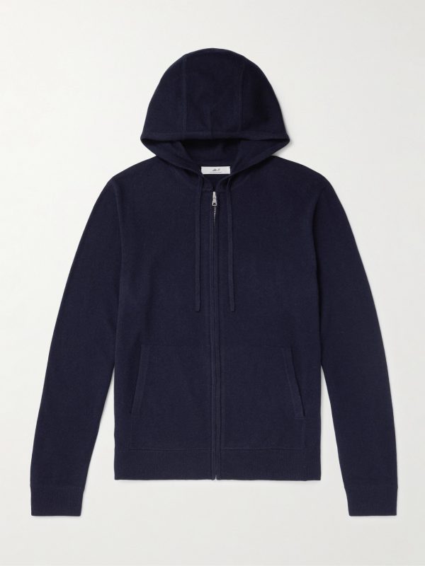 Wool and Cashmere-Blend Zip-Up Hoodie Wool and Cashmere-Blend Zip-Up Hoodie