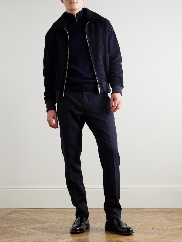 James Cashmere Half-Zip Sweater - OU