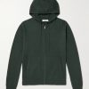 Wool and Cashmere-Blend Zip-Up Hoodie