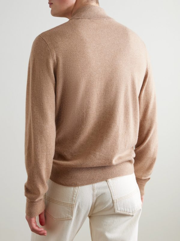 Cliff Cashmere Polo Shirt - BK Cliff Cashmere Polo Shirt - BK
